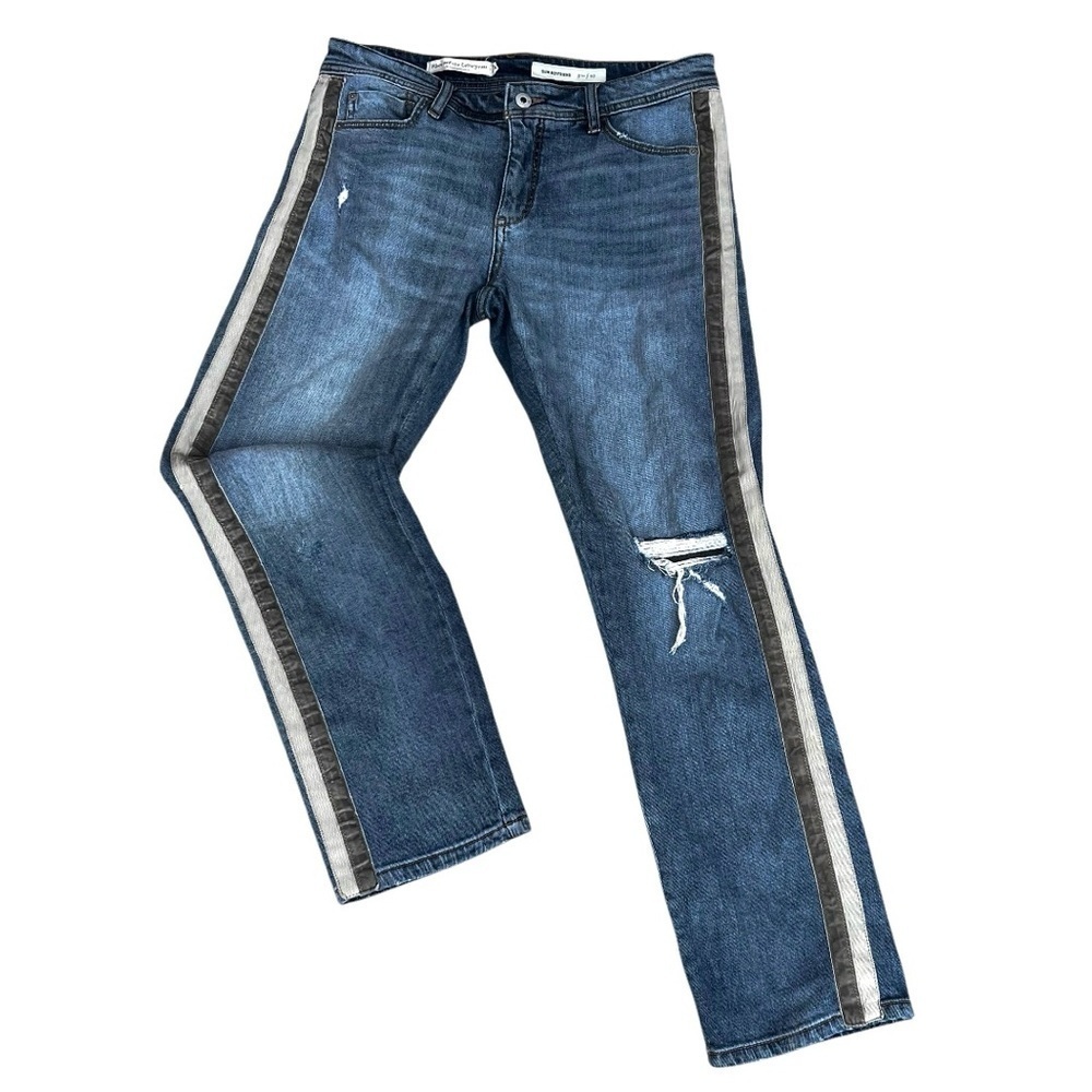 Pilcro Anthropology Slim Boyfriend Denim Women Size 27